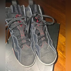 Jordan Kids Sneakers Black and Red